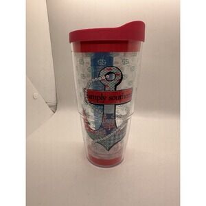Tervis Simply‎ Southern 24oz Anchor Patch Tumbler Cup with Lid Made in USA